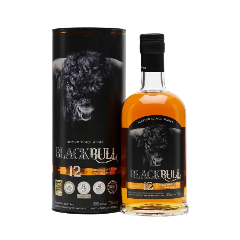 Blackbull 12 Year Old Blended Scotch 700Ml Bottle Image