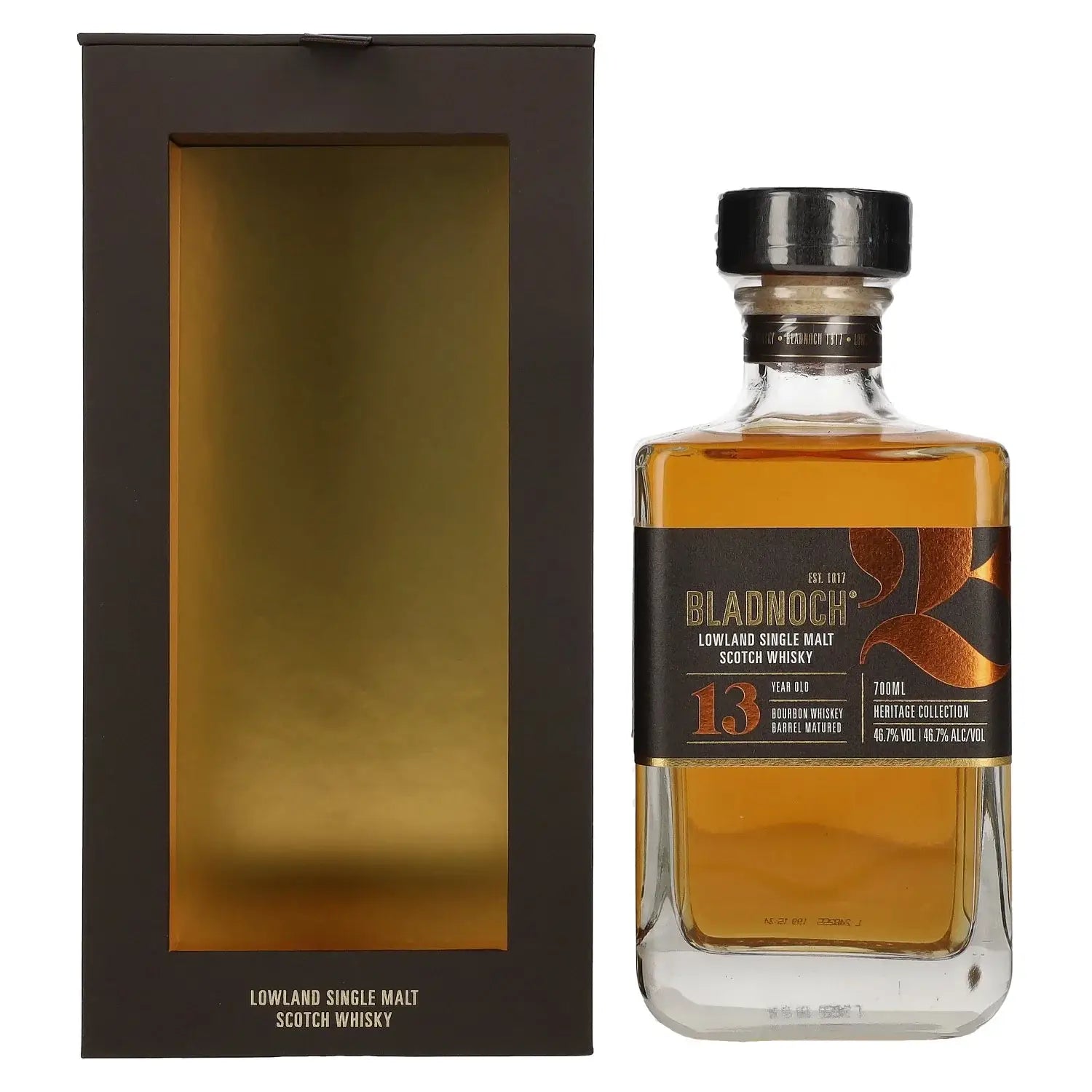 Bladnoch 13 Year Old Lowland Single Malt Scotch 700Ml Bottle Image