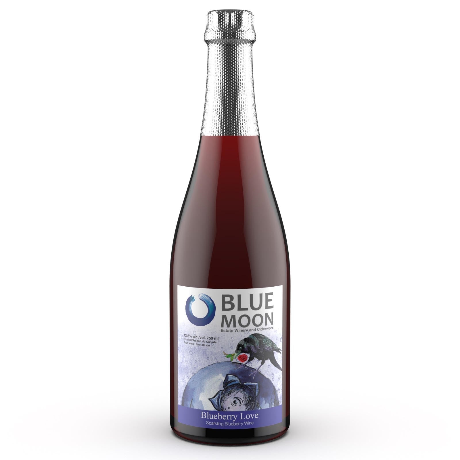 Buy bottle of Blue Moon Blueberry Love 750mL