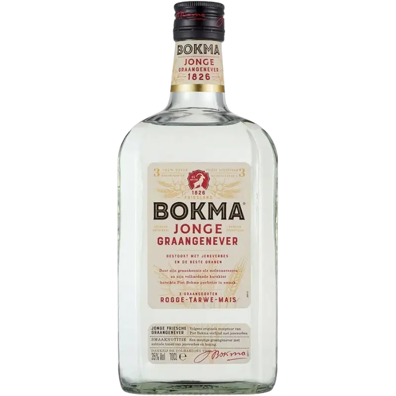 Bols Bokma Jonge Genever 1L Bottle Image