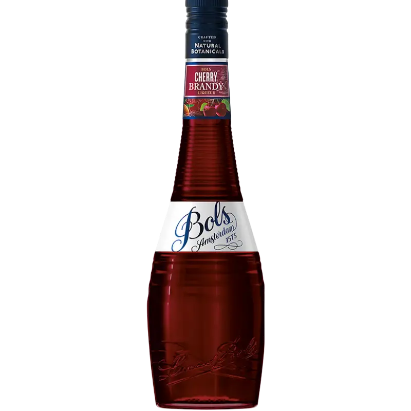 Buy Bols Cherry Brandy 750mL, red cherry liqueur bottle with branded label.