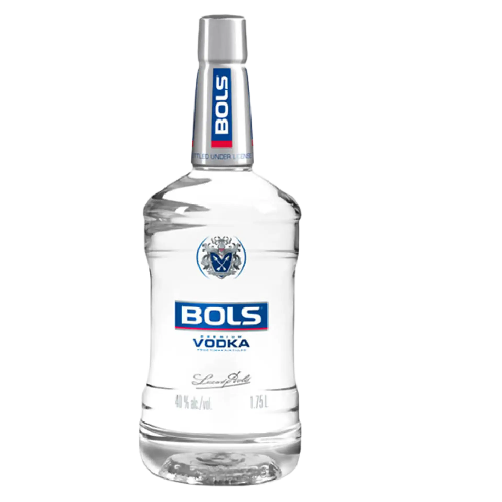 Buy Bols Vodka 1.75L clear bottle, premium vodka, 40% ABV, spirits online in Canada.