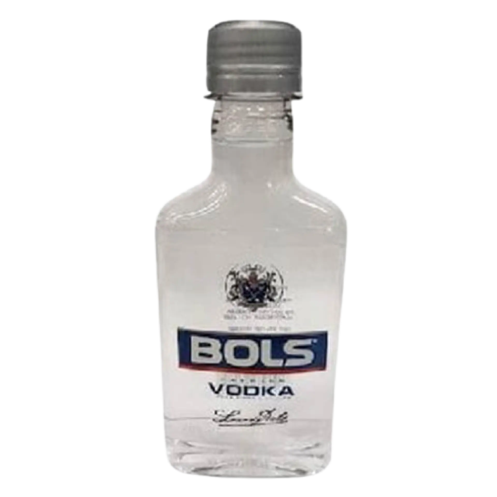 buy Bolskaya Vodka 200mL clear mini bottle with silver cap