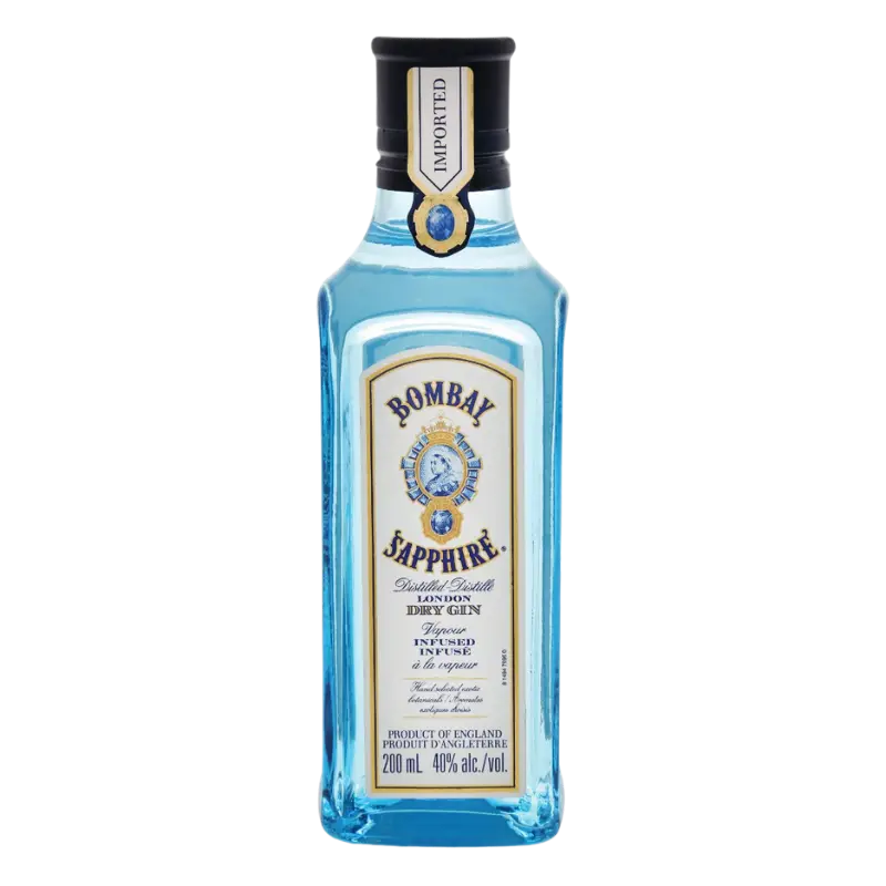 Bombay Sapphire London Dry Gin 200Ml Bottle Image