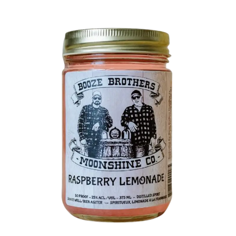 Booze Brothers Moonshine Raspberry Lemonade 375Ml Bottle Image