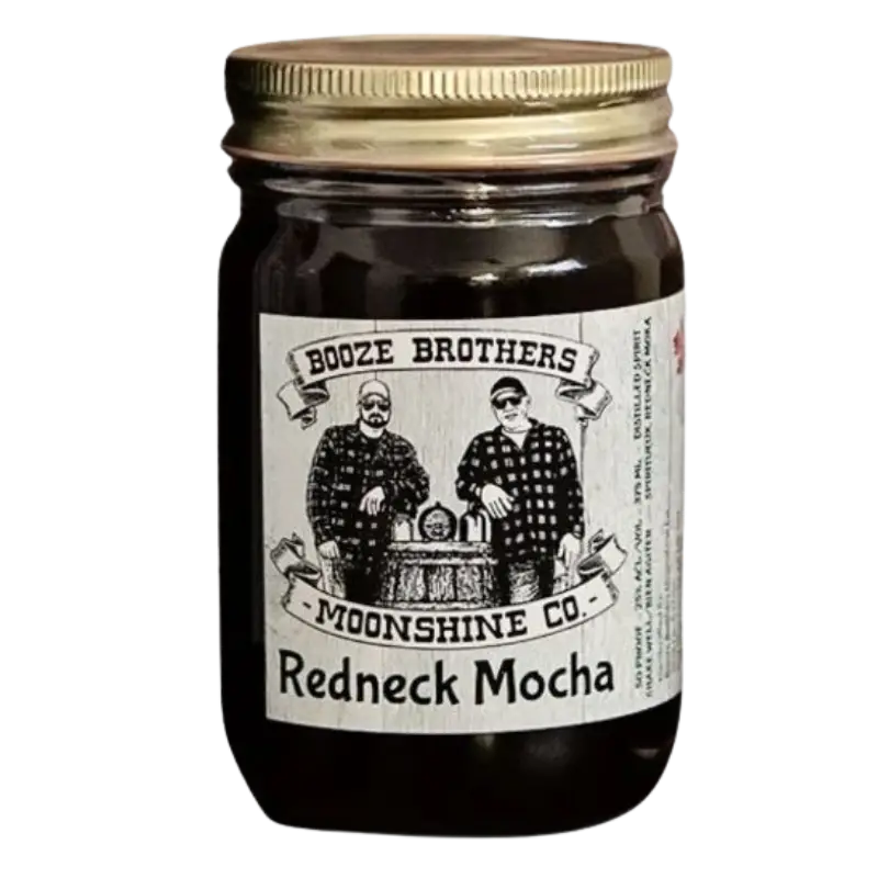 Booze Brothers Moonshine Redneck Mocha 375Ml Bottle Image
