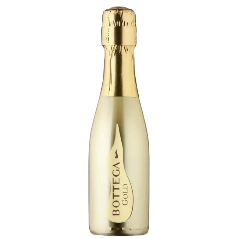Buy Bottega Gold 200mL, gold sparkling wine bottle, elegant alcohol product
