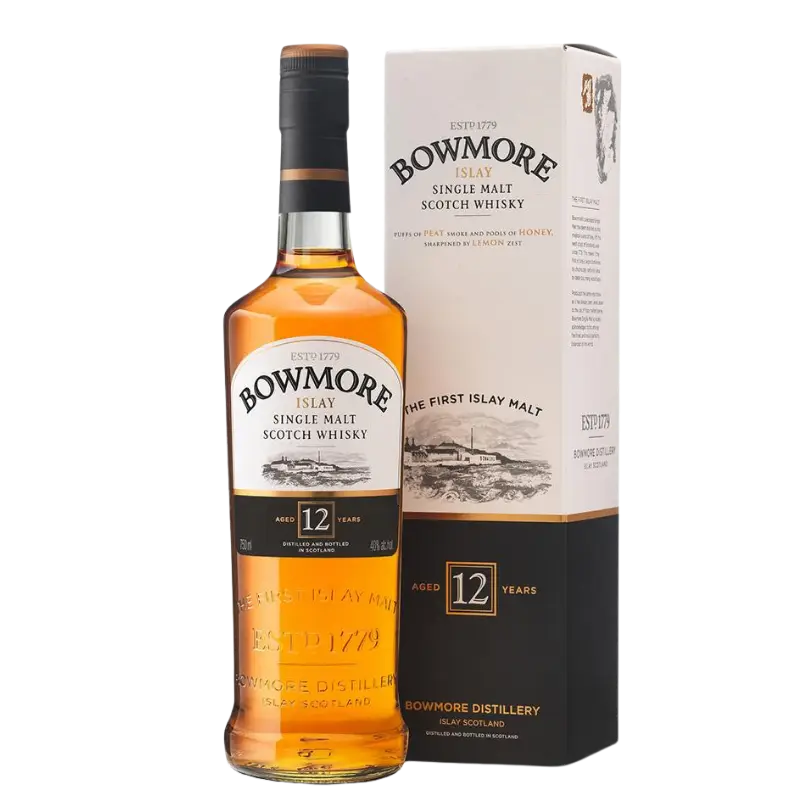 Bowmore 12 Year Old Single Malt Scotch Whisky 350Ml Bottle Image