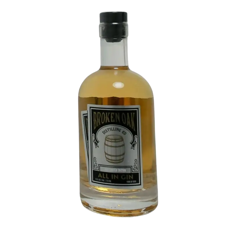 Broken Oak Distilling Company All In Gin 375Ml Bottle Image