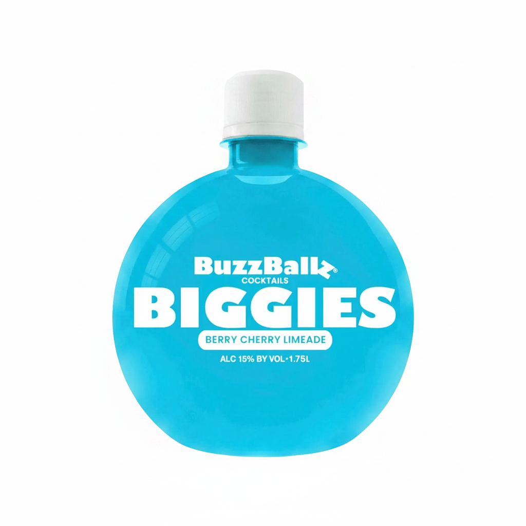 Buzzballz Biggies - Berry Cherry Limeade 1.75L