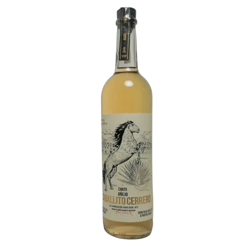 Caballito Cerrero Chato Anejo 750Ml Bottle Image