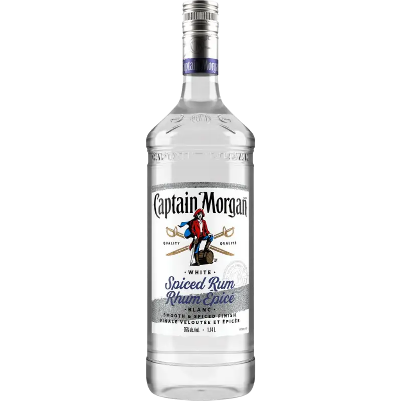 Captain Morgan White Spiced 1 14L Bottle Image