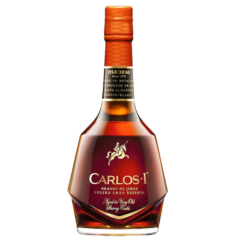 Carlos I Solera Gran Reserva Brandy 700Ml Bottle Image