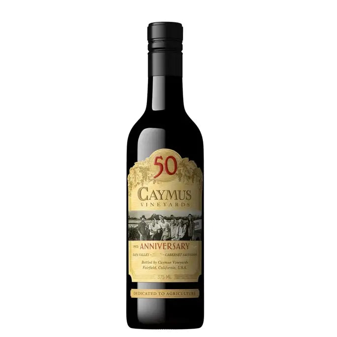 Caymus Napa Cabernet Sauvignon 50Th Anniversary 375Ml Bottle Image