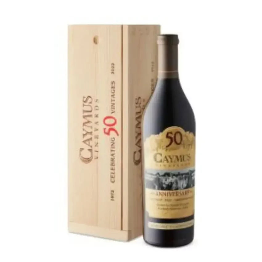 Caymus Napa Cabernet Sauvignon 50Th Anniversary With Gift Box 750Ml Bottle Image