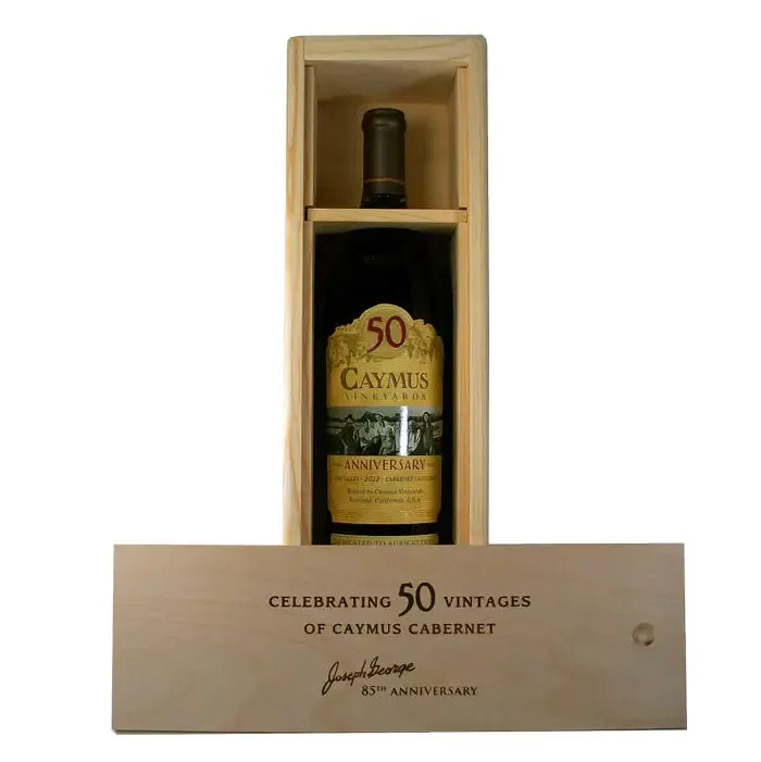 Caymus Napa Cabernet Sauvignon 50Th Anniversary With Gift Box 750Ml Bottle Image