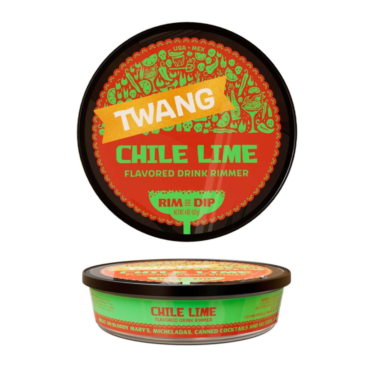 Chili Lime Rimming Salt (Pack of 2)