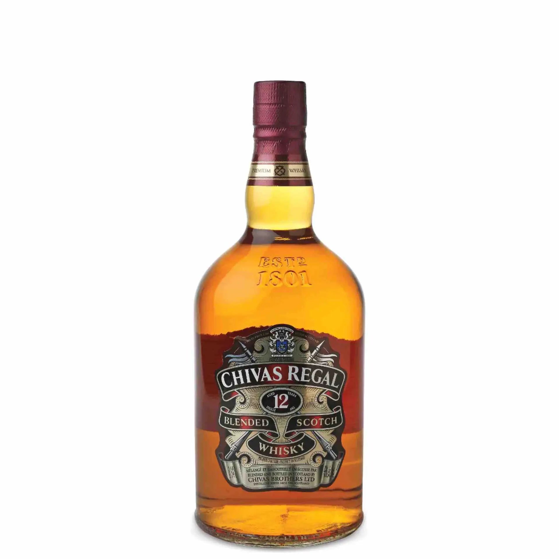 Buy Chivas Regal 12 Year Old 375mL blended Scotch whisky bottle online