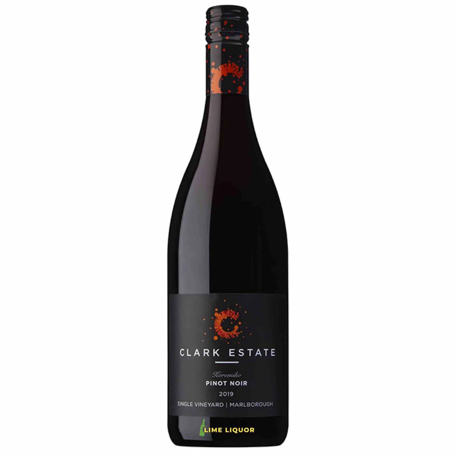 Buy Clark Estate Pinot Noir 750mL, single vineyard red wine bottle, Marlborough 2019