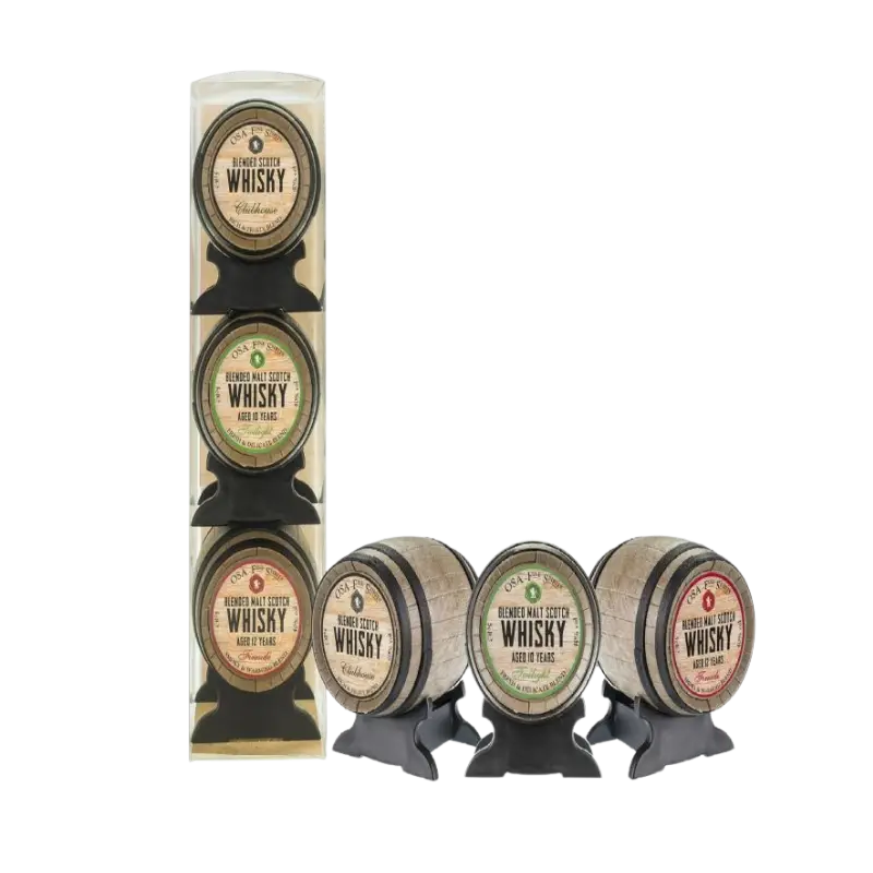 Clubhouse Malt Whisky Mini Barrel Tasting Pack 3X50Ml Bottle Image
