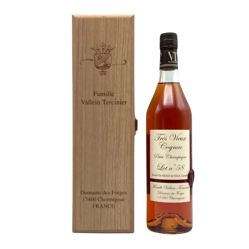 Cognac Petite Champagne 1958 700Ml Bottle Image