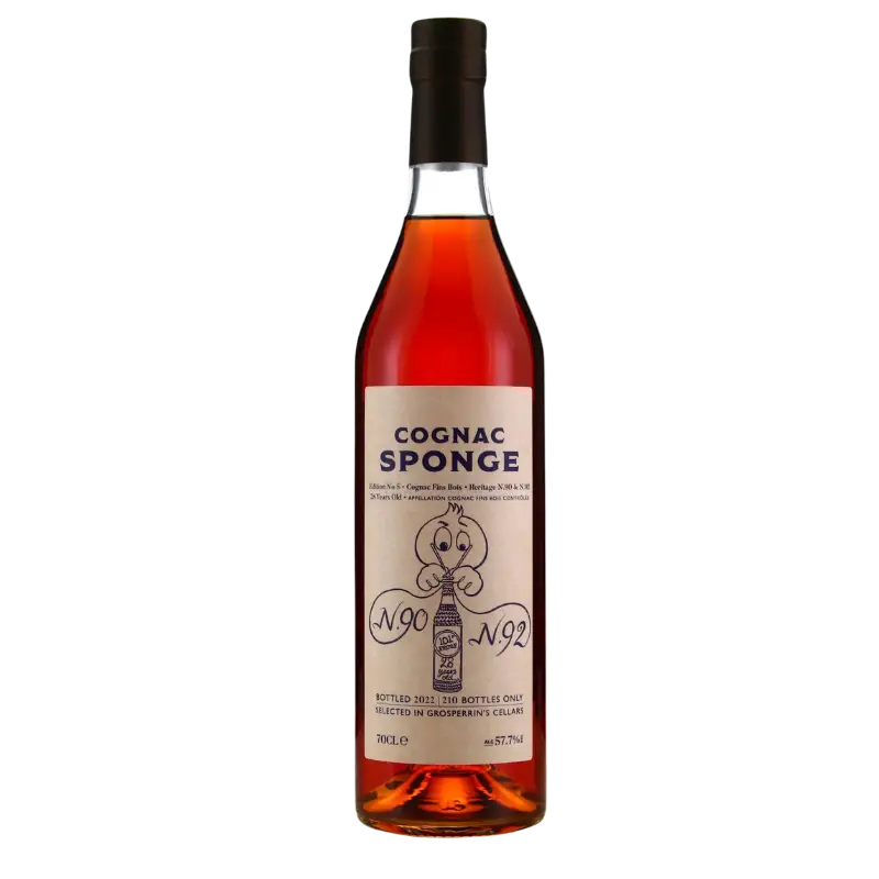 Cognac Sponge Grosperring S Cellars Heritage N 90 Amp N 92 Fins Bois 28 Year Old 700Ml Bottle Image