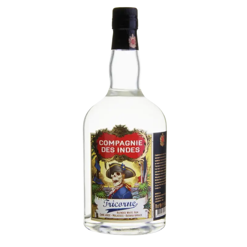 Compagnie Des Indes Tricorne White Rum 700Ml Bottle Image