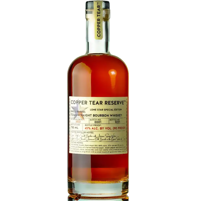 Copper Tear Reserve Bourbon 750Ml Bottle Image