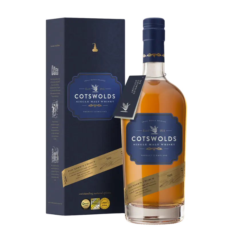 Cotswolds Founder S Choice Single Malt 700Ml Bottle Image