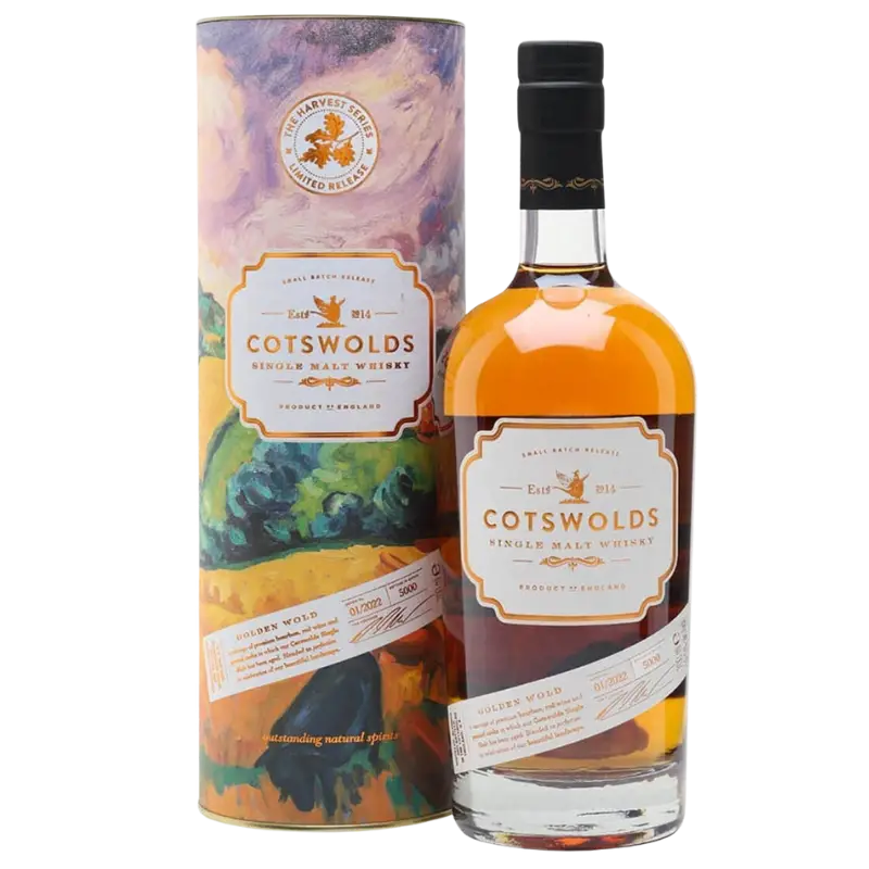 Cotswolds Golden Wold Harvest Special No1 Single Malt Whisky 700Ml Bottle Image