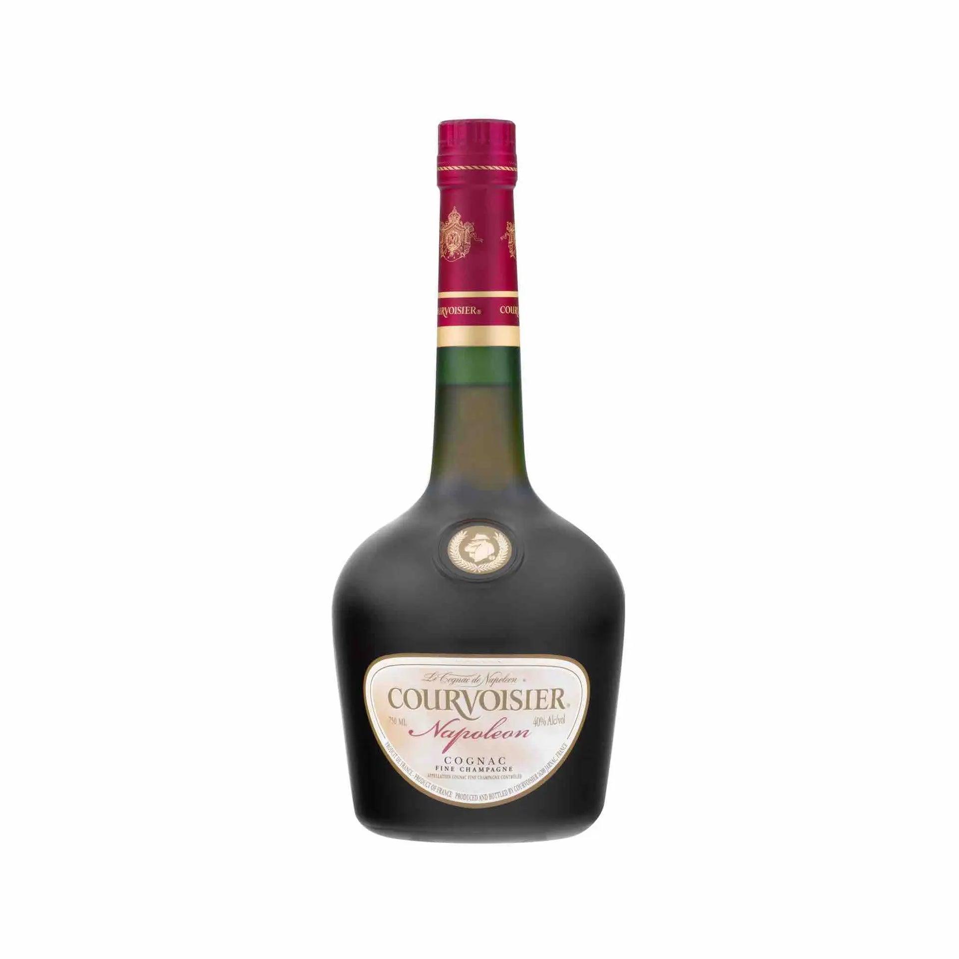 buy Courvoisier Napoleon Cognac 750mL bottle with red and gold label