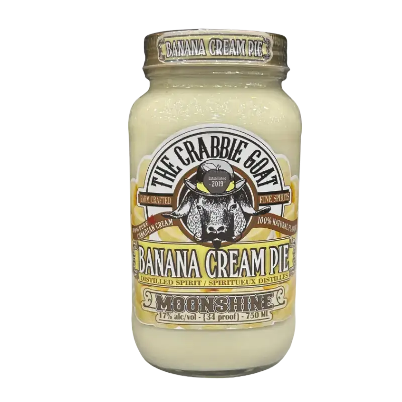 Crabbie Goat Banana Cream Moonshine 750Ml Bottle Image