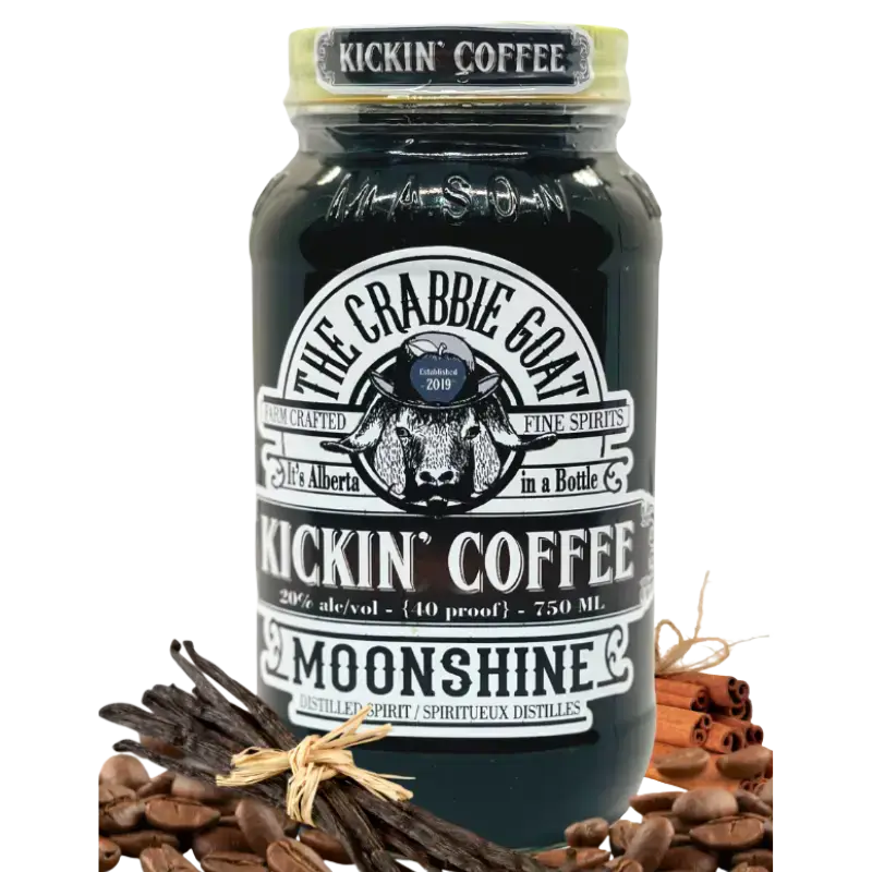 Crabbie Goat Kickin Coffee Moonshine 750Ml Bottle Image