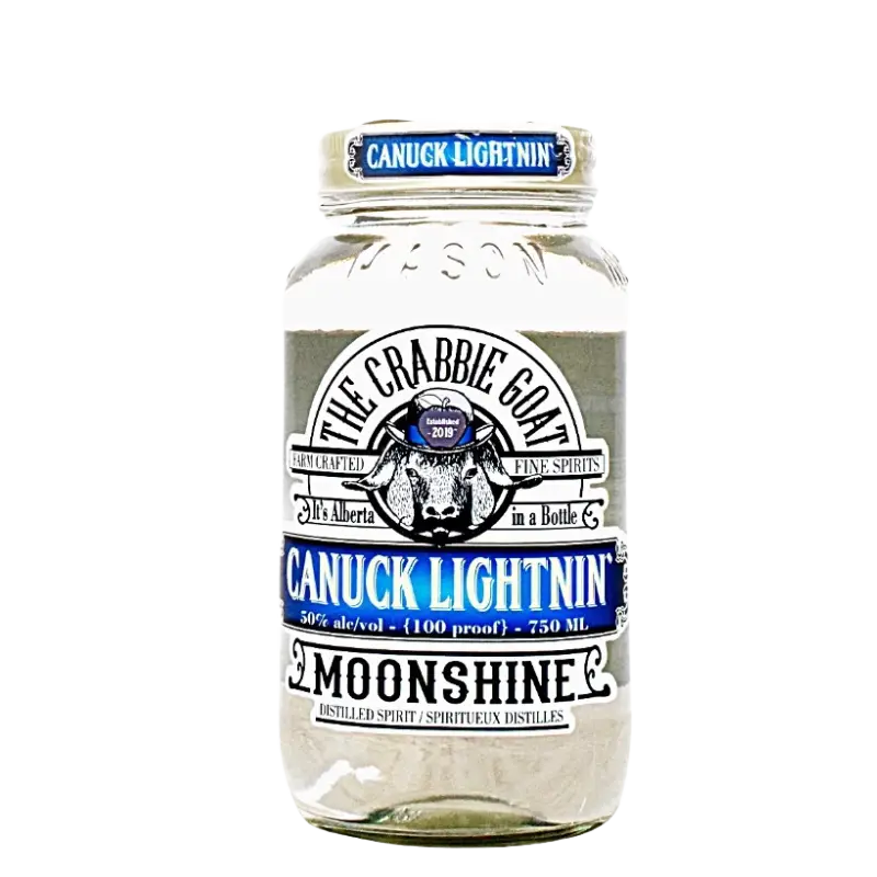 Crabbie Goat Lightnin Moonshine 750Ml Bottle Image