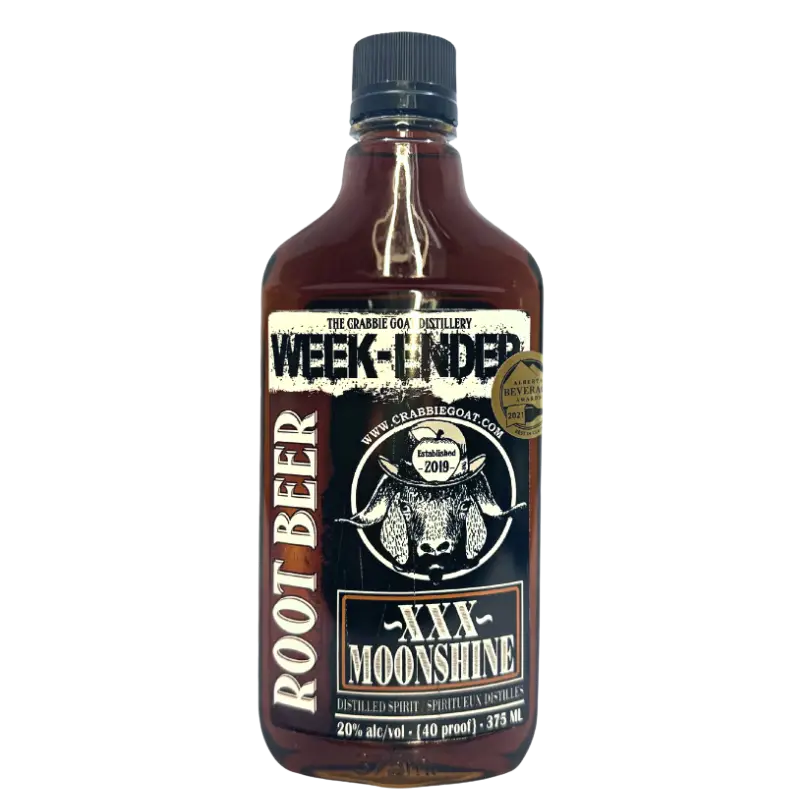 Crabbie Goat Rootbeer Moonshine 375Ml Bottle Image