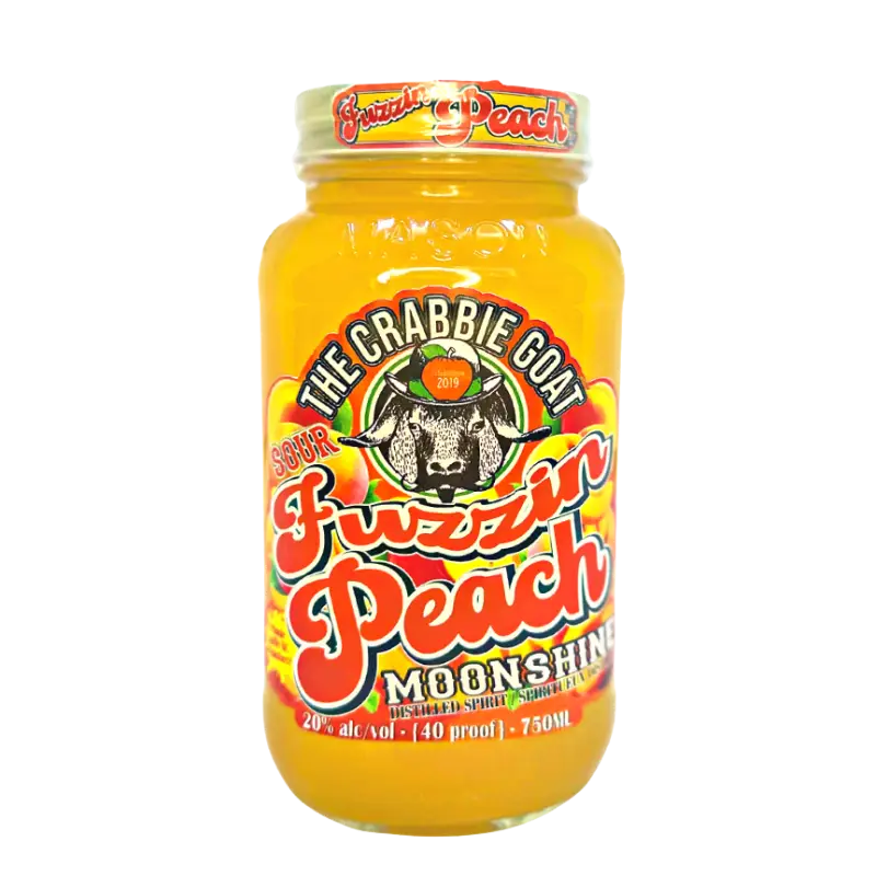 Crabbie Goat Sour Peach Moonshine 750Ml Bottle Image