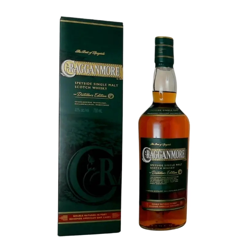 Cragganmore Distillers Edition Speyside Single Malt Scotch Whisky 750Ml Bottle Image