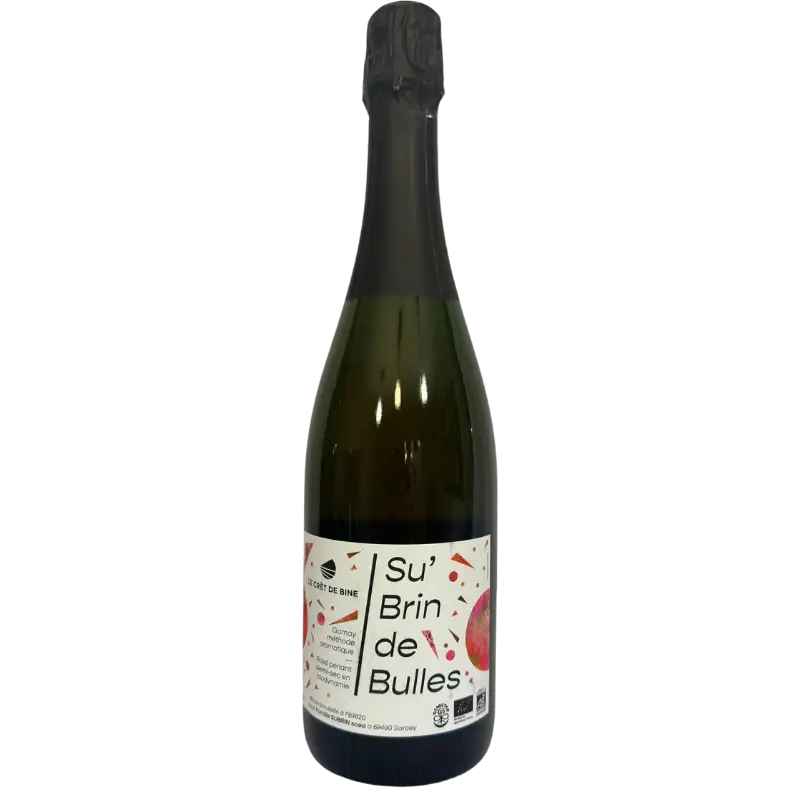 Buy Cret De Bine Subrin Petnat 750mL sparkling wine bottle with modern label design