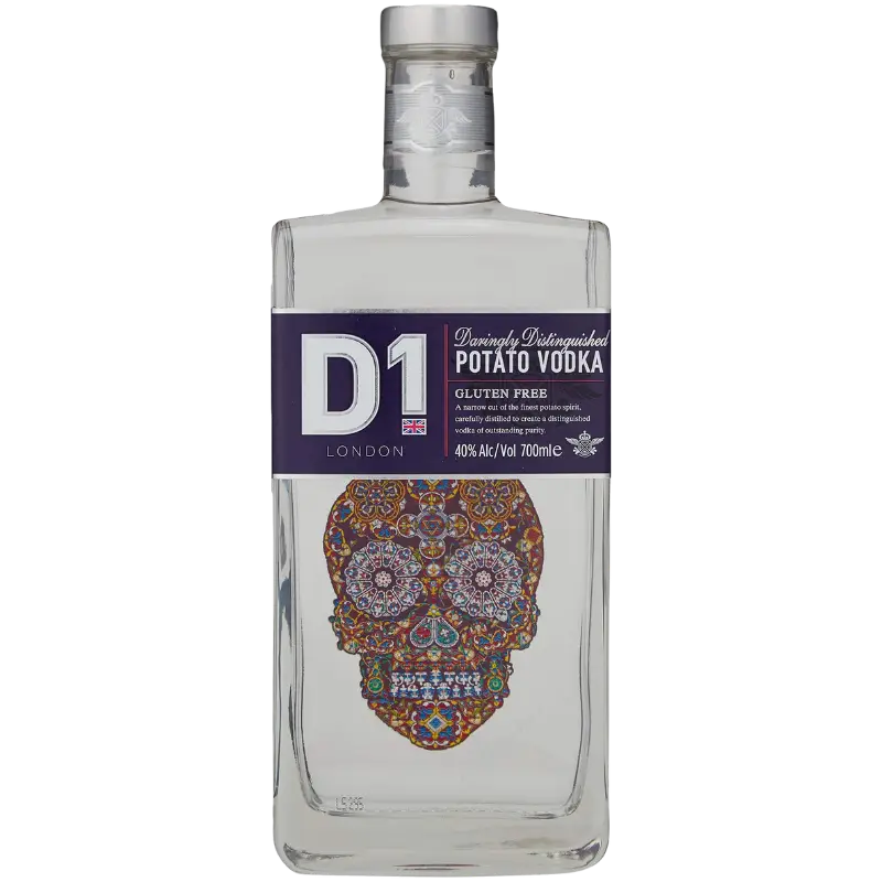 D1 Potato Vodka 750Ml Bottle Image