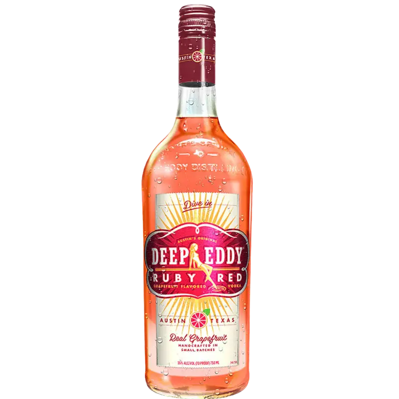 Deep Eddy Ruby Red Grapefruit Vodka 750Ml Bottle Image
