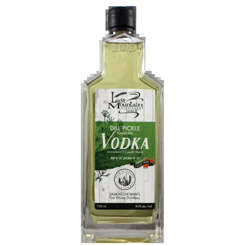 Dill Pickle Vodka Last Mountain 750Ml Bottle Image