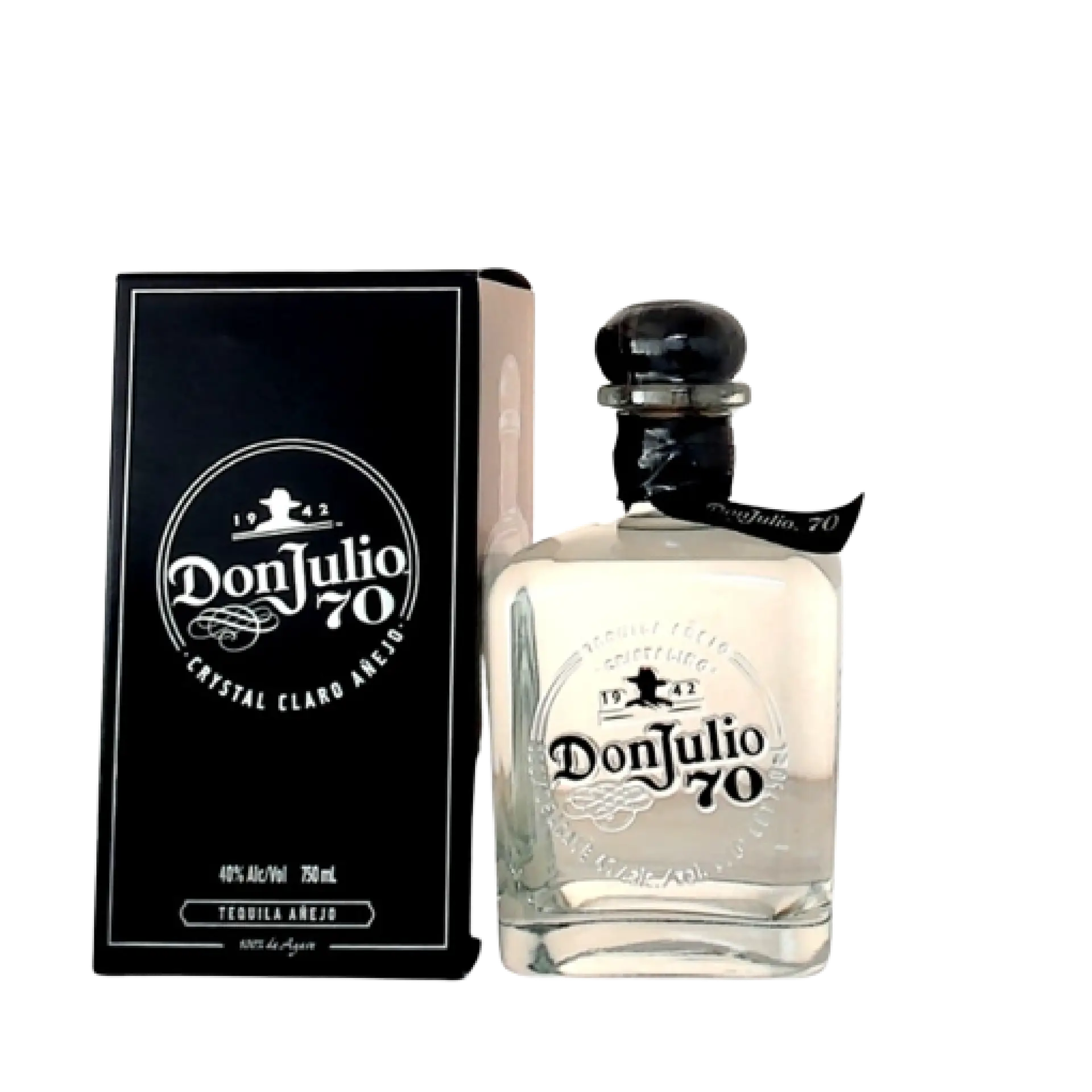 Buy Don Julio 70th 750mL tequila bottle with packaging, premium spirits online.