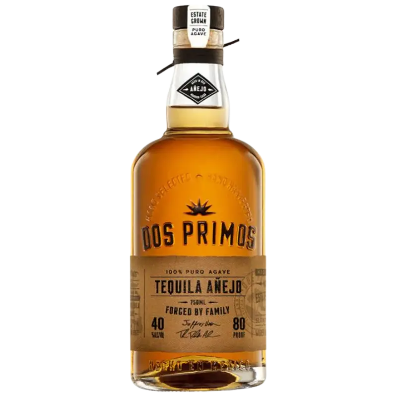 Dos Primos Anejo 750Ml Bottle Image