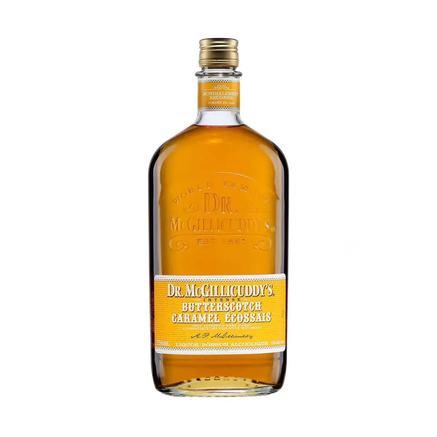 Dr Mcgillicuddy S Butterscotch Schnapps 750Ml Bottle Image