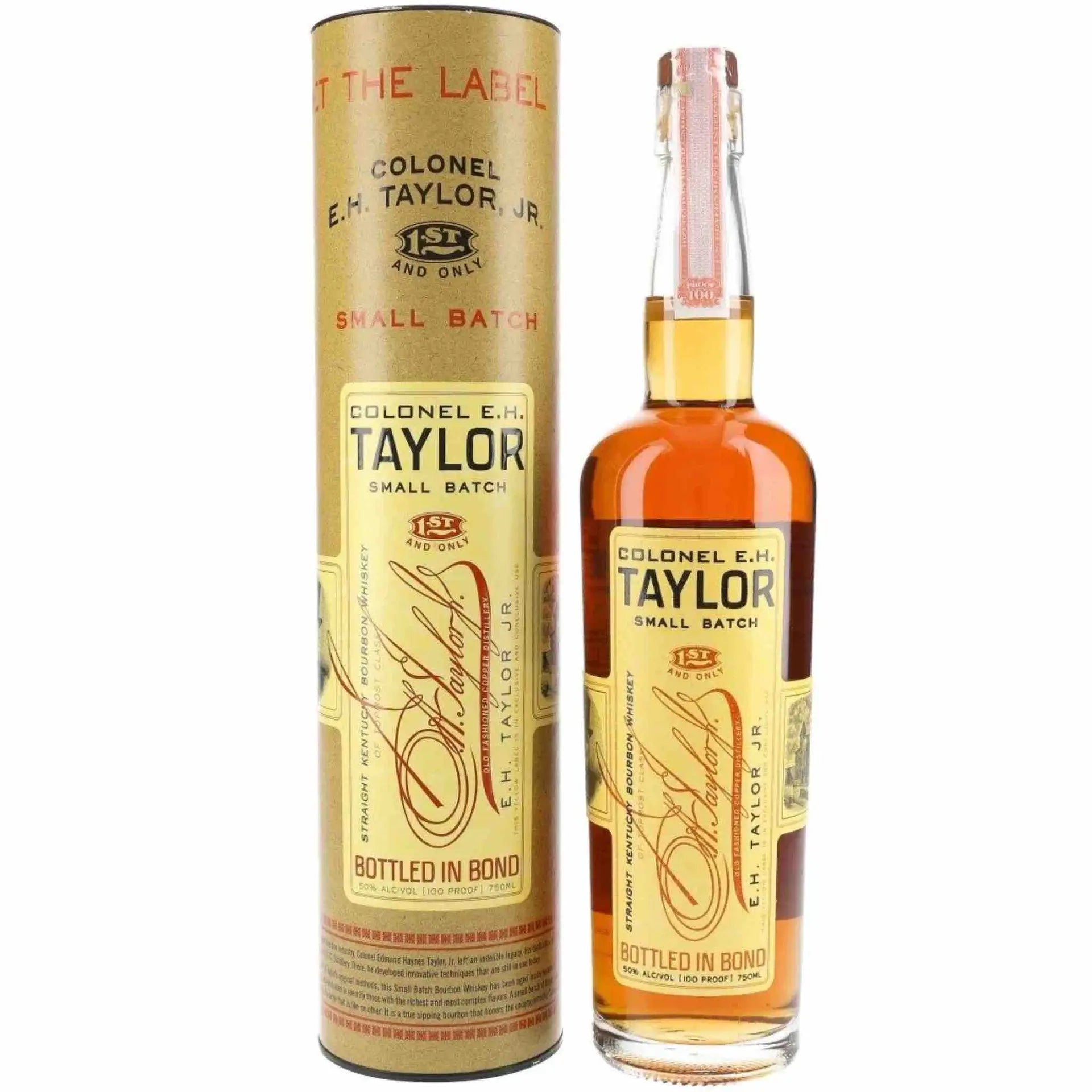 Buy Colonel E.H. Taylor Small Batch 750mL bourbon whiskey with box online