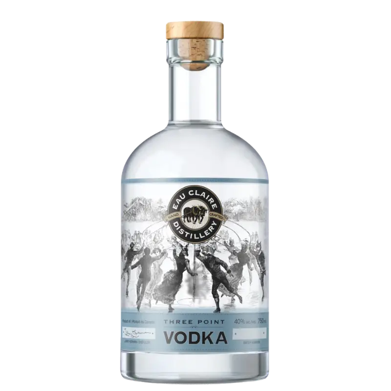 Eau Claire Three Point Vodka 750Ml Bottle Image