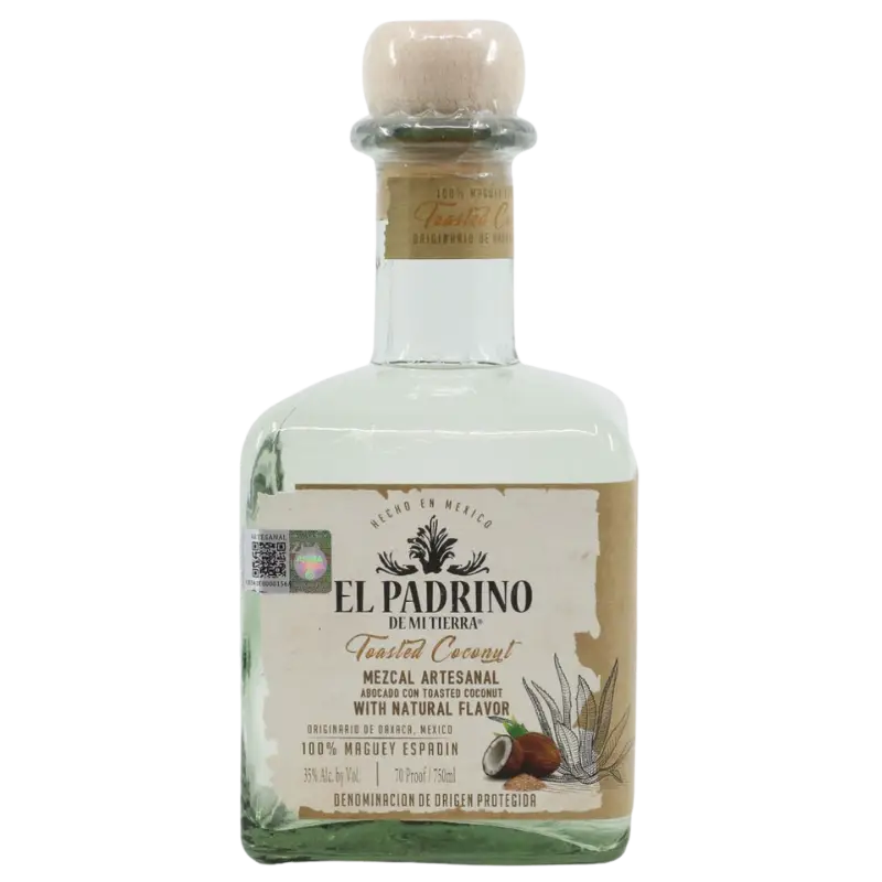 El Padrino Coconut Tequila 750Ml Bottle Image
