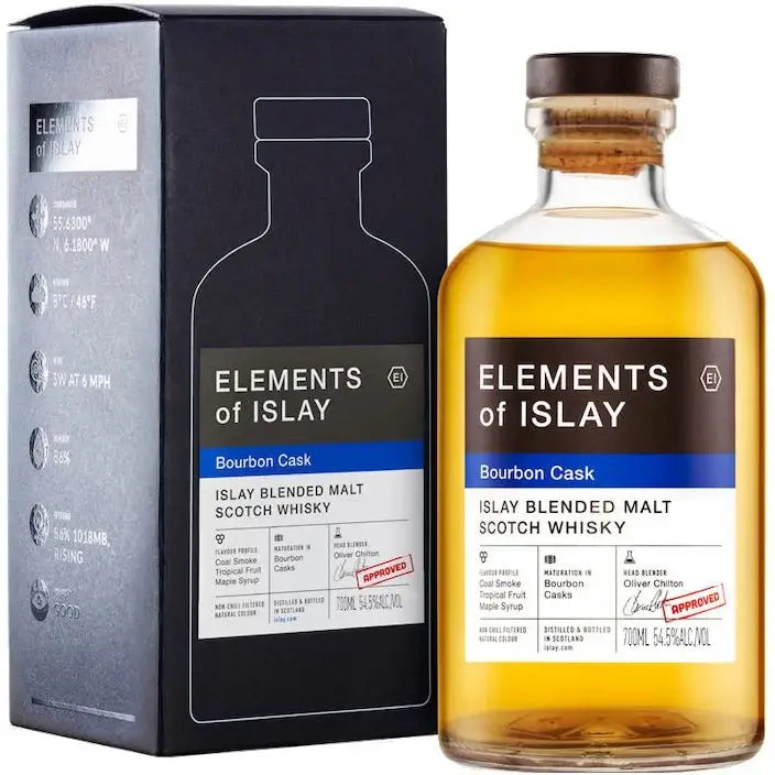Elements Of Islay Bourbon Cask 700Ml Bottle Image