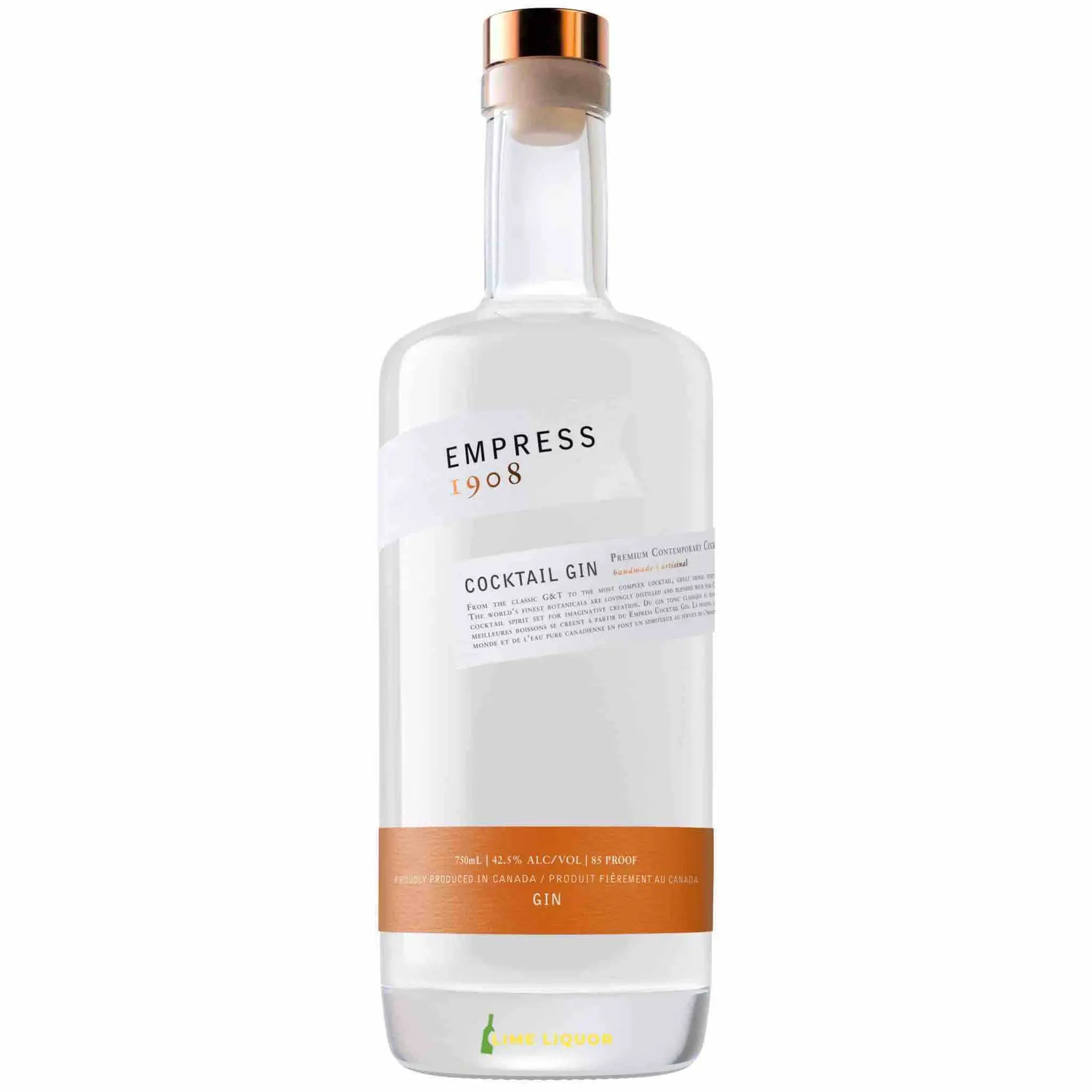 Buy Empress 1908 Cocktail Gin 750mL, premium gin bottle for cocktails online