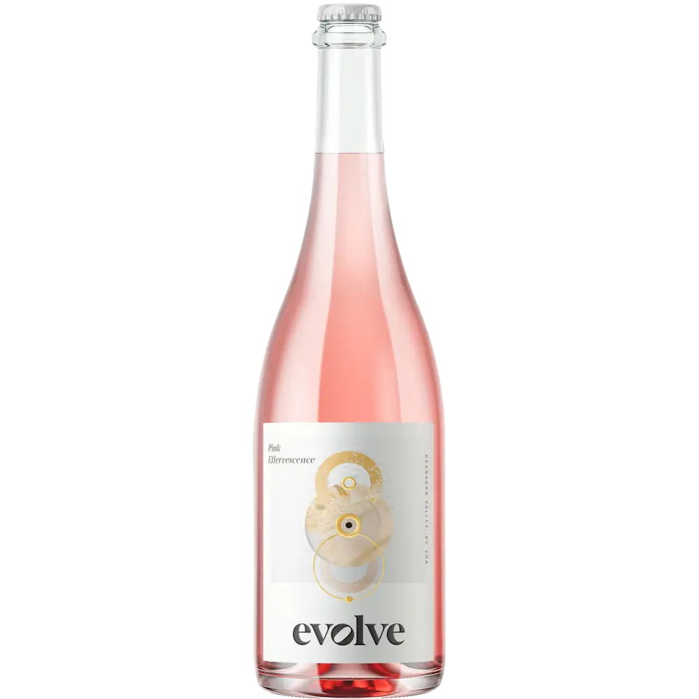 buy EvoLve Pink Effervescence 750mL sparkling rosé wine bottle